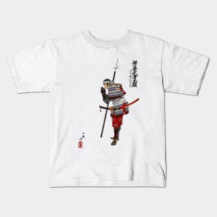 Yamanaka Shikanosuke Yukimori praying Kids T-Shirt